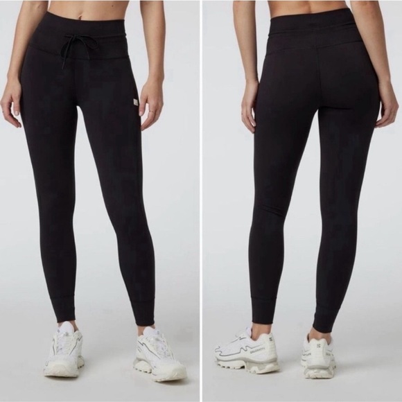 Vuori Pants - Vuori Daily Legging Womens S Black High Rise Yoga Athletic Pants VW323